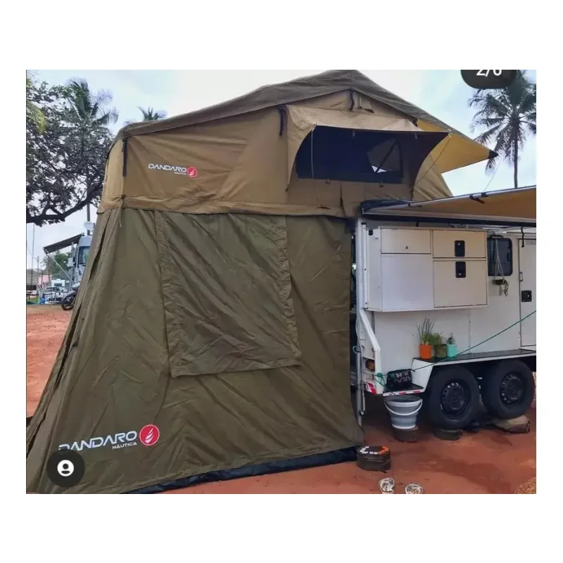 Barraca De Teto Automotiva Dandaro Apache 5 Com Anexo