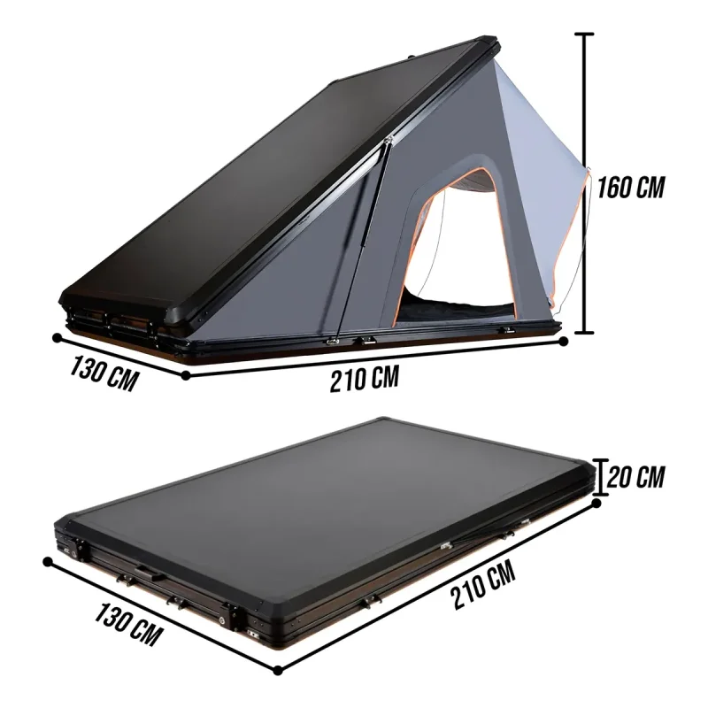 Barraca De Teto Automotiva Vo6 Camping Off Road 4x4
