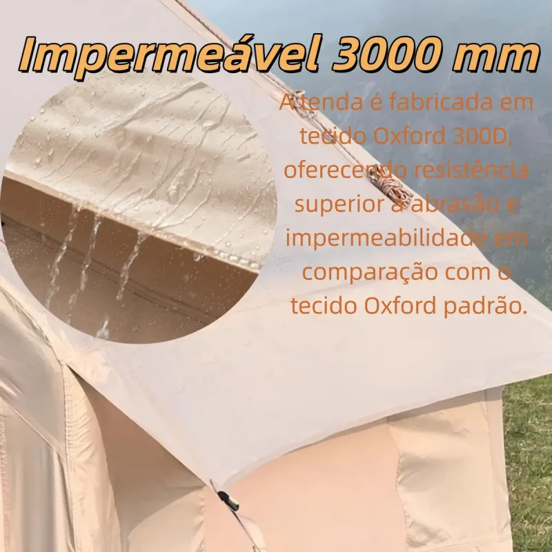 Barraca Inflavel Joyfox 6 Pessoas 3000mm Impermeavel