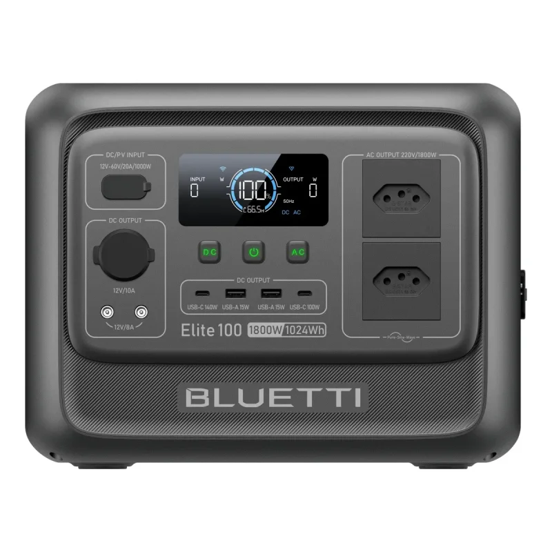 Bluetti Elite 100 V2 Estação de Energia Portátil 1024Wh