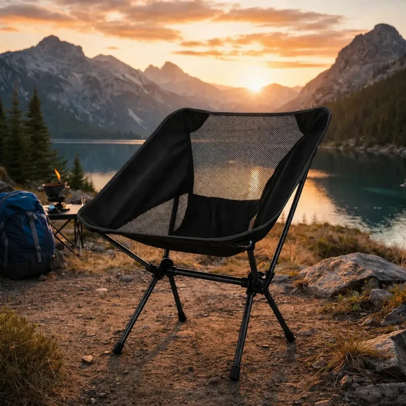 Cadeira Dobravel Camping Portatil Oxford 600d Usd Com Bolsa