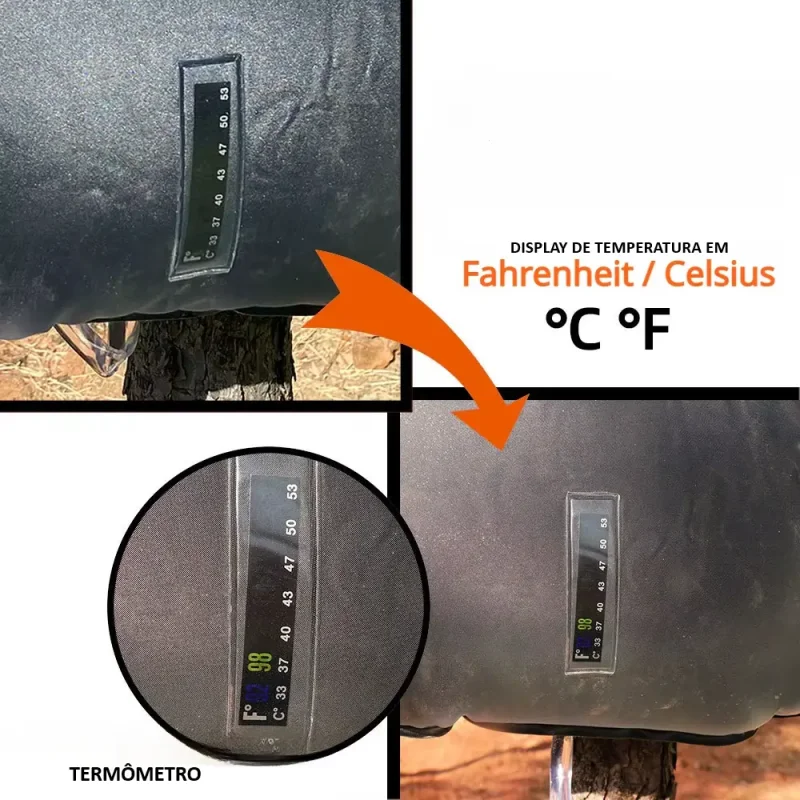 Chuveiro Solar Portatil 20l Para Camping E Praia