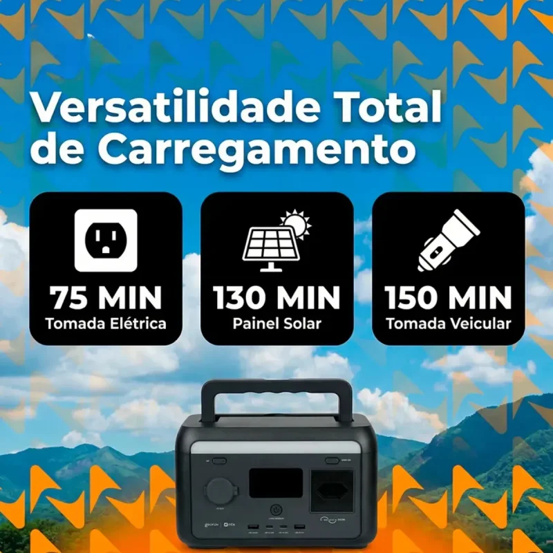 Estacao De Energia Portatil Geonav 300w 2048wh