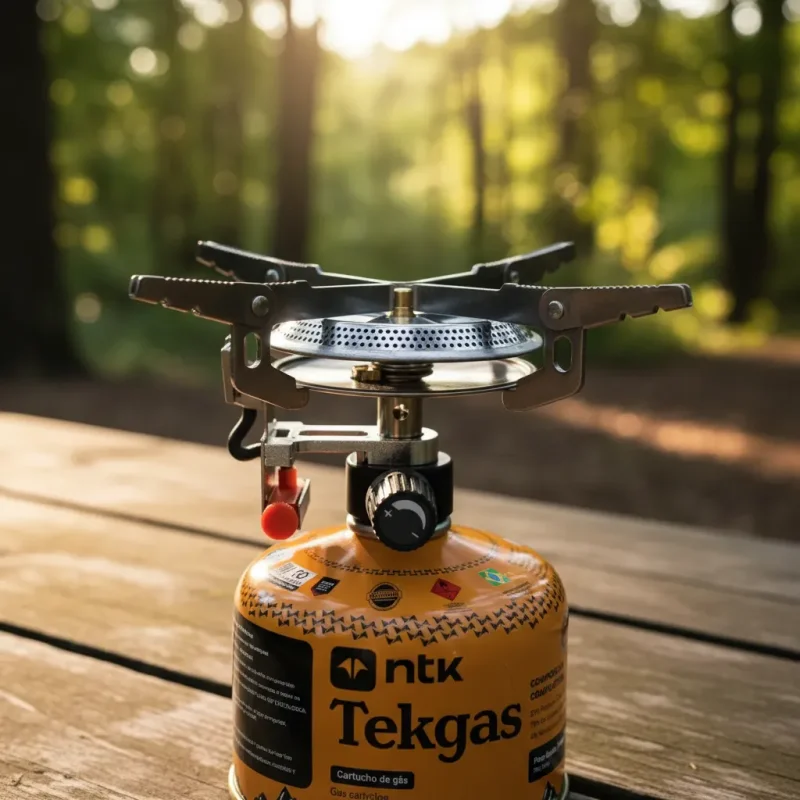 Fogareiro Nautika Apolo A Gas Para Camping Com Acendedor