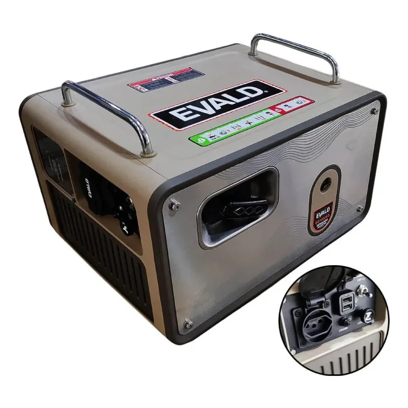 Gerador Inverter a Gás Butano 900W Evald EG1000XG 127V