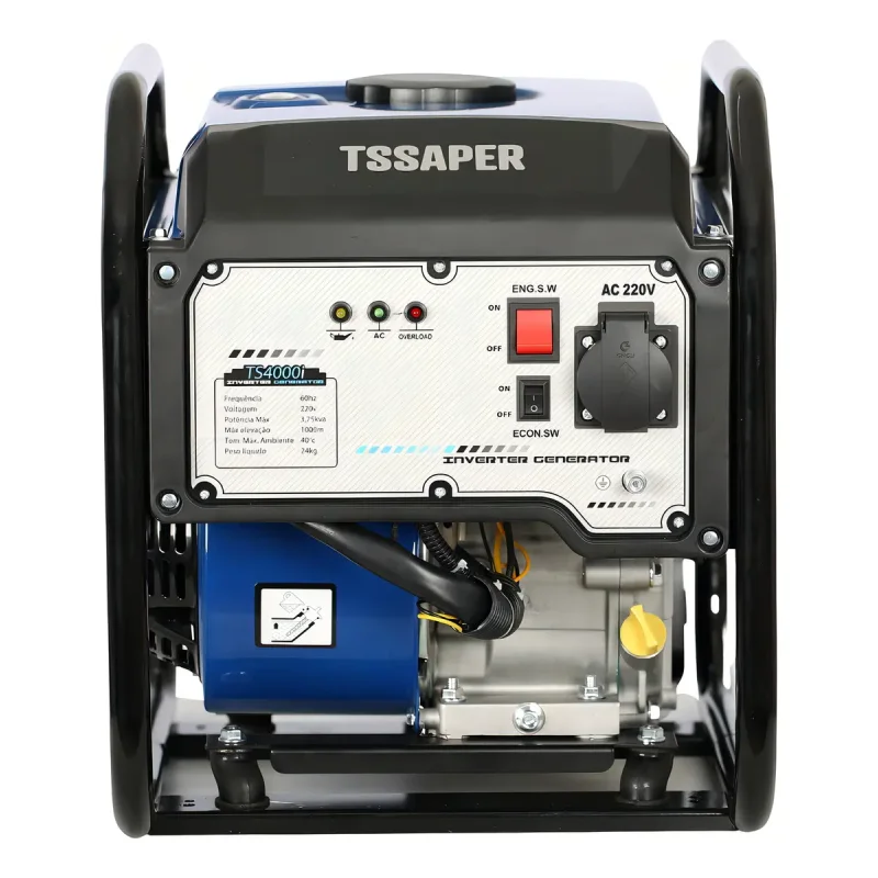 Gerador Inverter a Gasolina Tssaper 3,75 kVA 220V