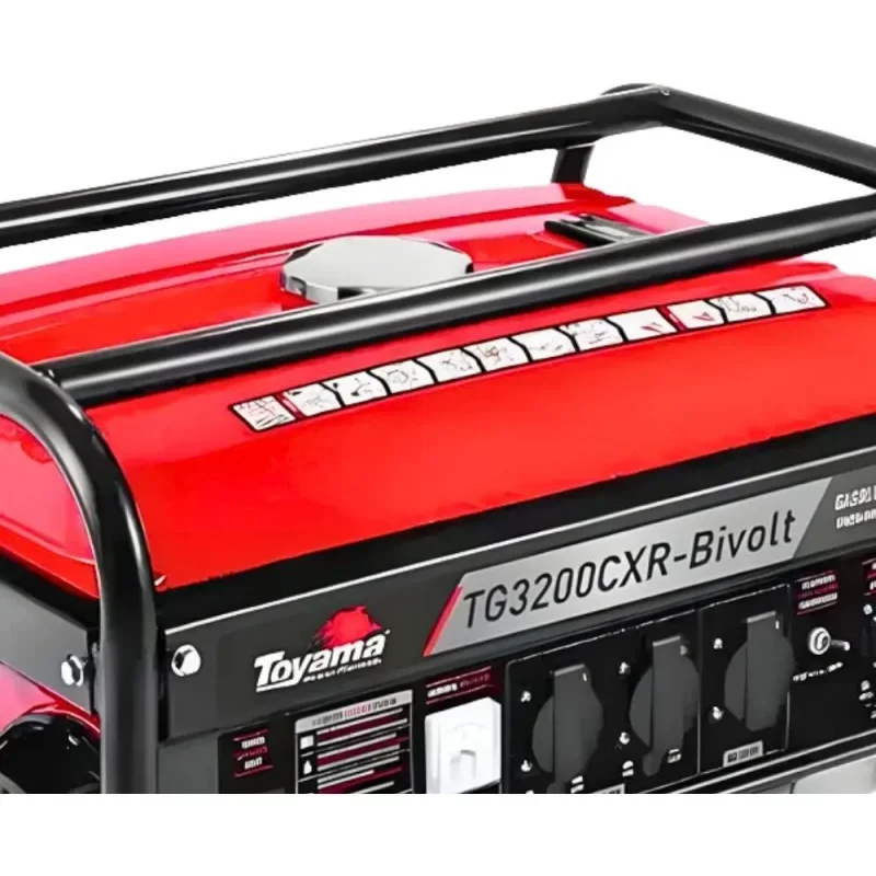 Gerador Toyama Tg3200cxr Gasolina 31kva Bivolt 7hp