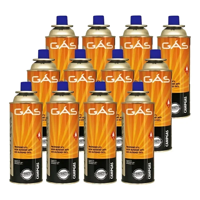 Kit Cartucho de Gás Campgás Nautika com 12 Unidades