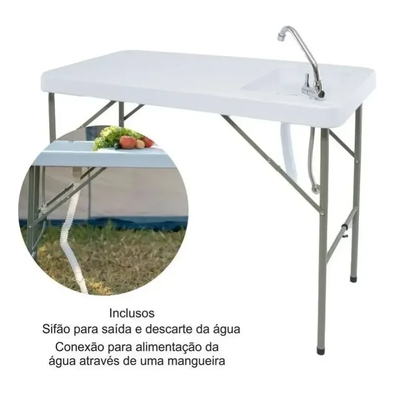 Pia Portatil Nautika Sink Ntk Com Mesa Dobravel