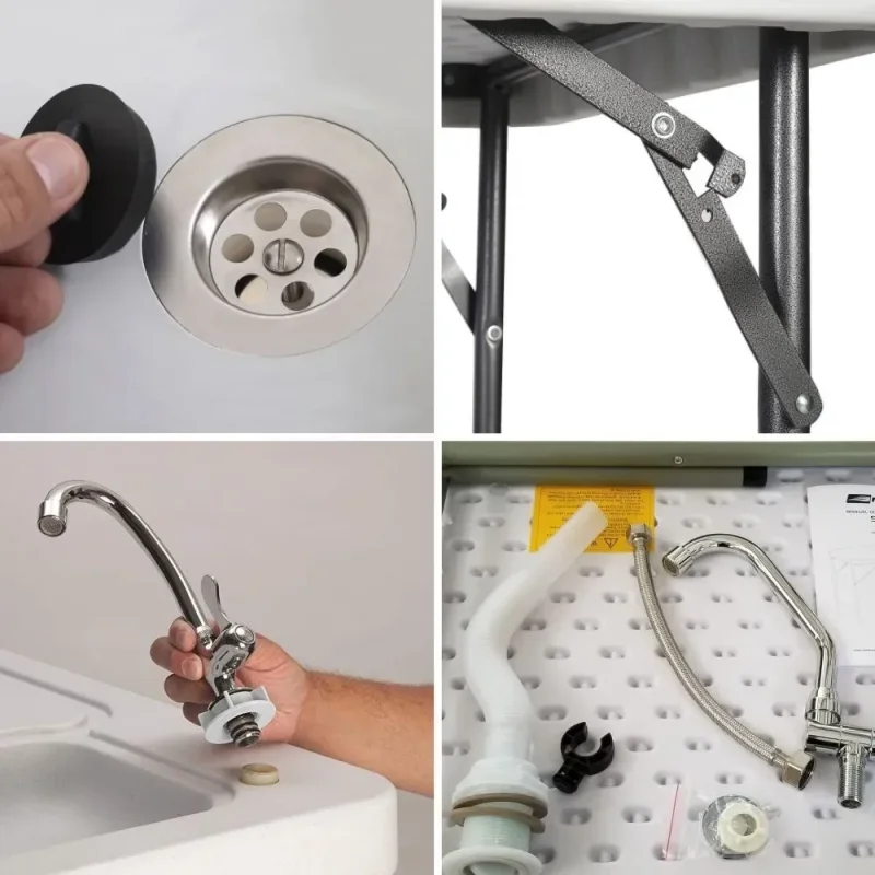 Pia Portatil Nautika Sink Ntk Com Mesa Dobravel