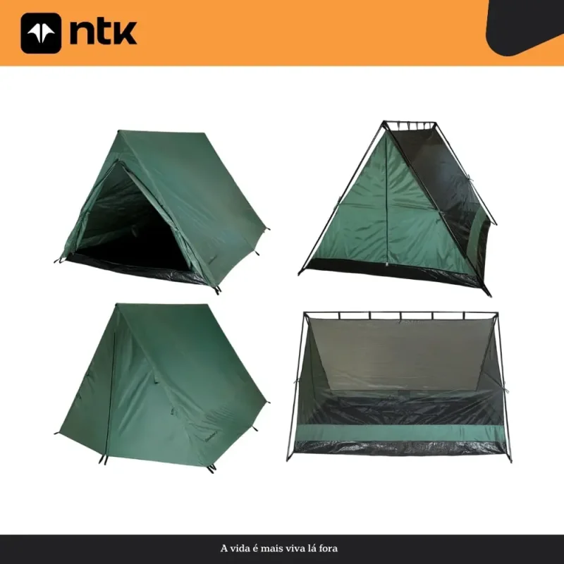 Barraca Camping Canadense Ntk 3 Pessoas Impermeavel 2000mm