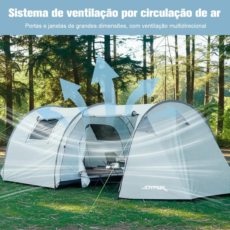 Barraca Camping Tunel Joyfox Para Motocicleta Impermeavel 3000mm