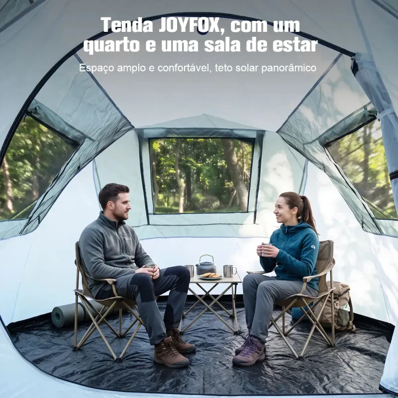 Barraca Camping Tunel Joyfox Para Motocicleta Impermeavel 3000mm
