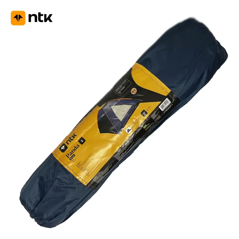 Barraca Nautika Panda 2 Pessoas Iglu Azul E Laranja Ntk