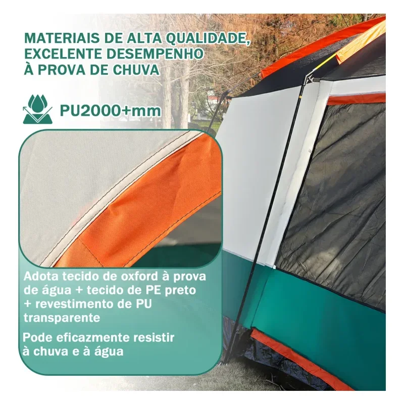 Barraca New Hawaii 8 A 12 Pessoas Impermeavel