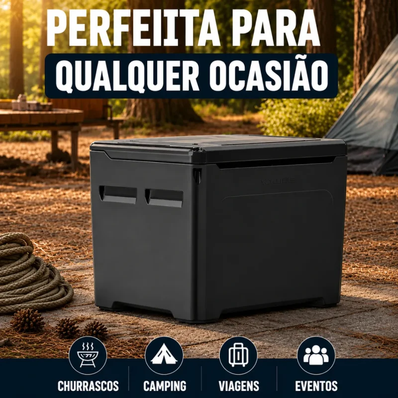 Bau Termico Caixa Termica Cooler 190l Com Alca Dudani