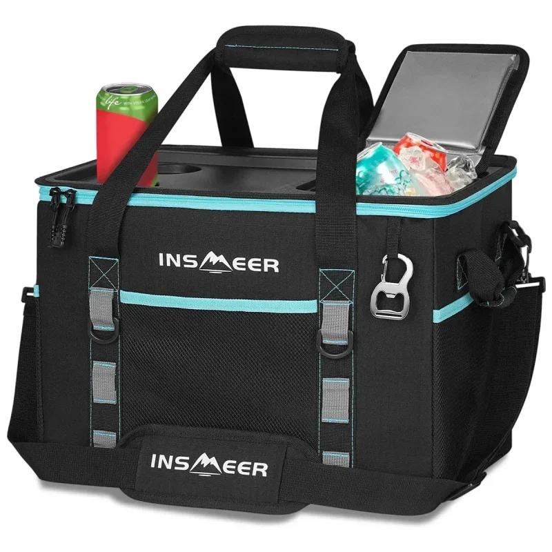 Bolsa Térmica Insmeer Dobrável 40L Tampa Rígida (70 Latas)