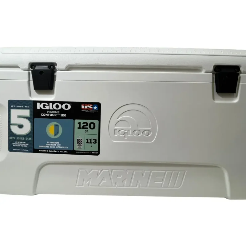 Caixa Termica Igloo Marine Ultra 113l 120 Qt Branca