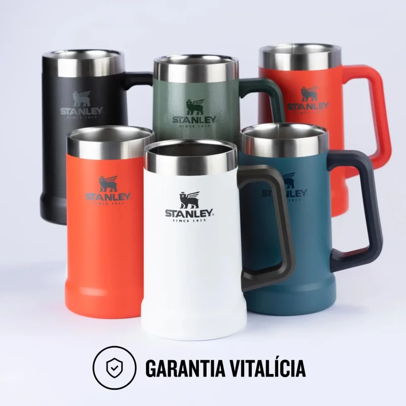 Caneca Termica Stanley 709 Ml Para Cerveja Aco Inox