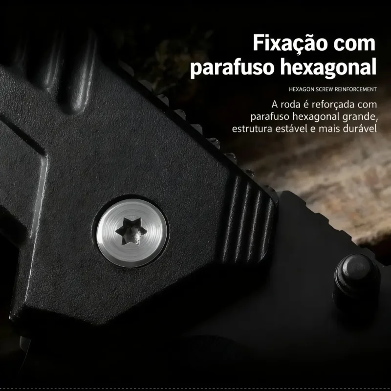 Canivete Tatico Dobravel De Metal Para Camping E Trilhas