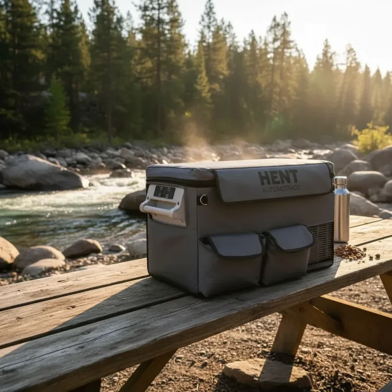 Geladeira Portatil Camping 42l Com Capa Termica Impermeavel