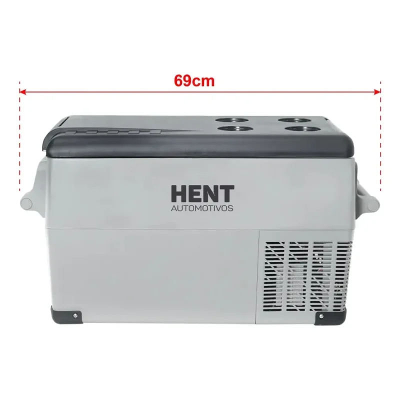 Geladeira Portatil Hent 32 Litros Quadrivolt 12v 24v 110v 220v