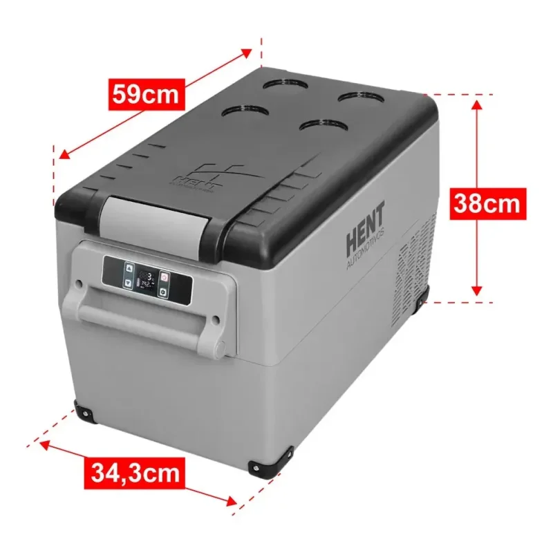 Geladeira Portatil Hent 32 Litros Quadrivolt 12v 24v 110v 220v