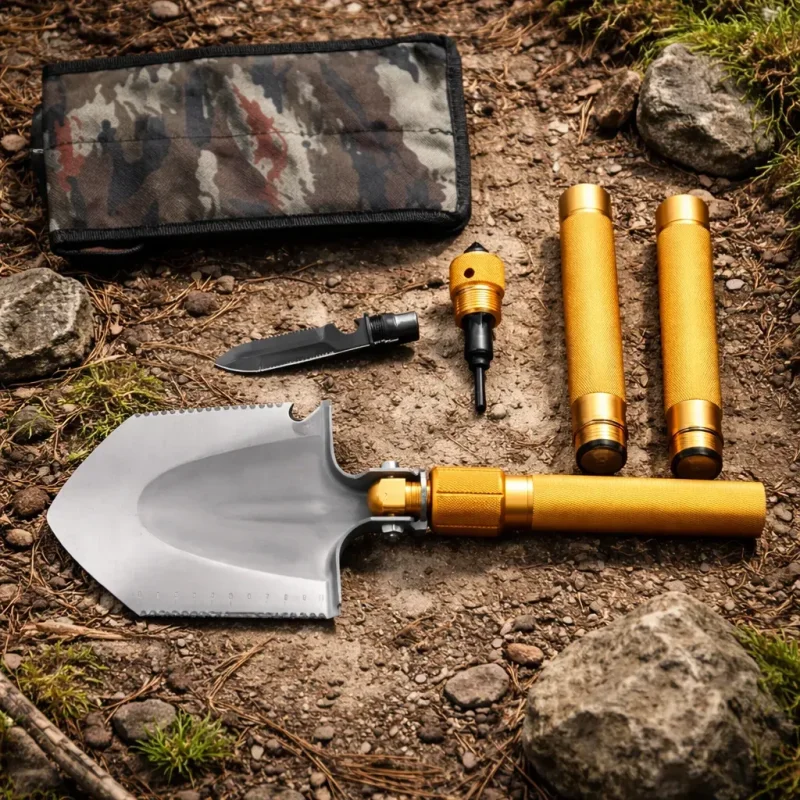 Kit Pa Tatica Dobravel Militar Multifuncional 8 Em 1
