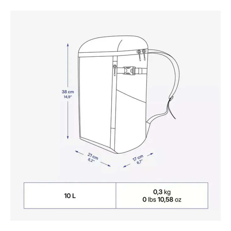 Mochila Isotermica Quechua Ice Compact 10l Azul