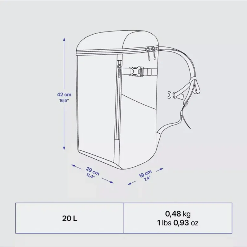 Mochila Isotermica Quechua Ice Compact 20l