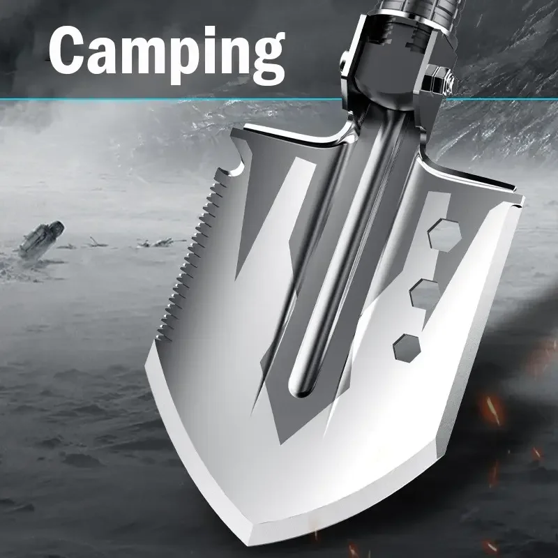 Pa Militar Portatil Multifuncional Para Camping E Sobrevivencia 76cm