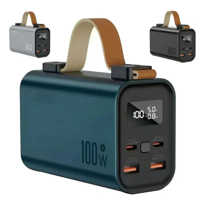 Power Bank 30000mAh 100W AGOLD com Display Digital