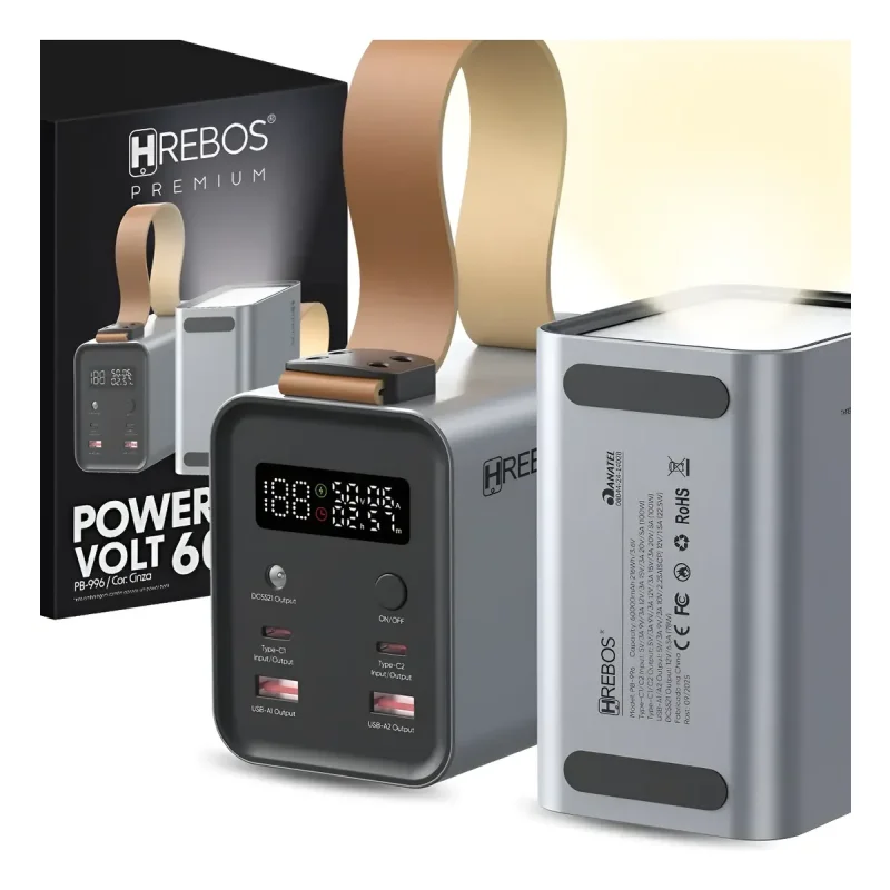 Power Bank Hrebos 60000mah 100w Pb 996