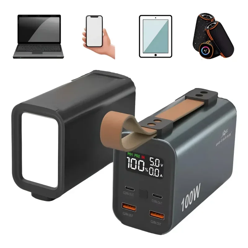 Power Bank Turbo 30000mAh 100W Peining NB-M3 com Display