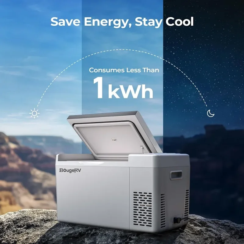 Refrigerador Portatil 22l Bougerv 1224v E Bivolt Rb023 Whbrac