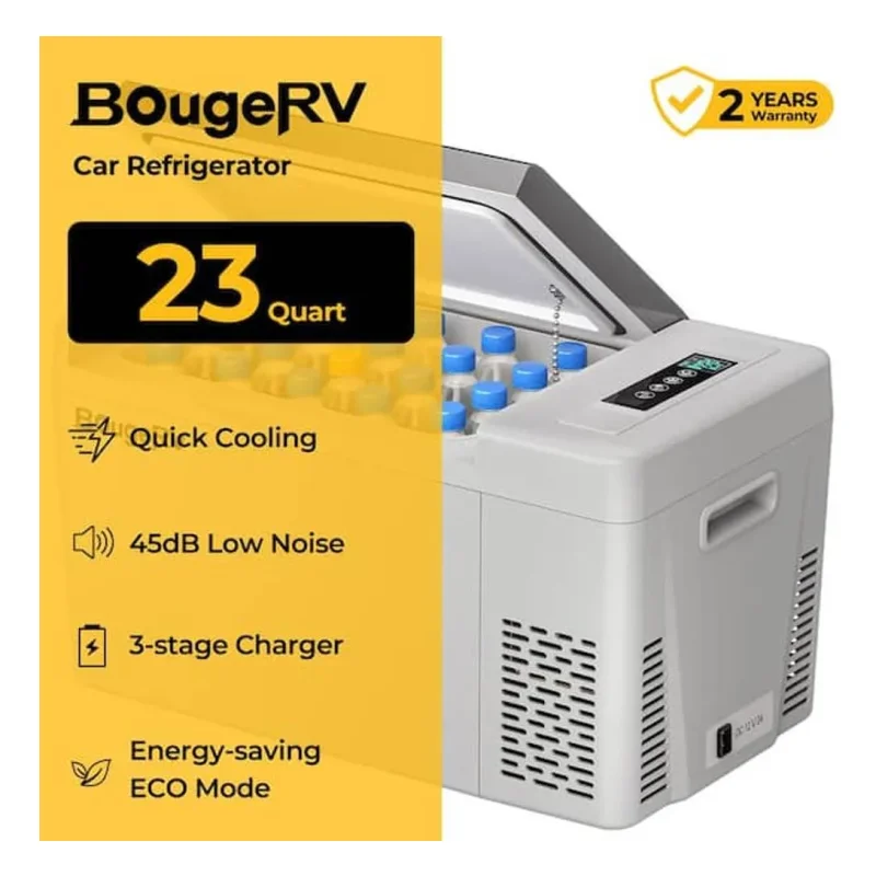 Refrigerador Portatil 22l Bougerv 1224v E Bivolt Rb023 Whbrac