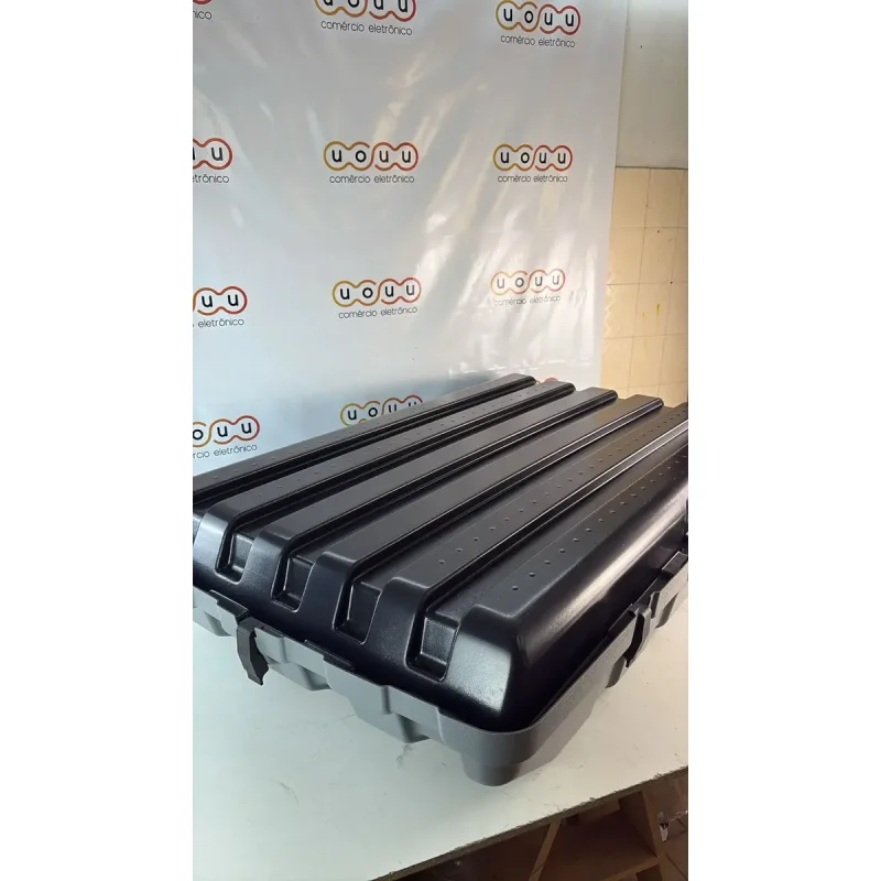 Bagageiro Maleiro De Teto Motobul Off Road 550l Cinza