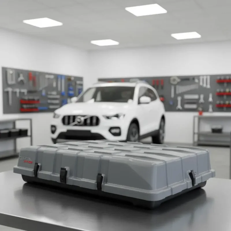 Bagageiro Maleiro De Teto Motobul Off Road 550l Cinza