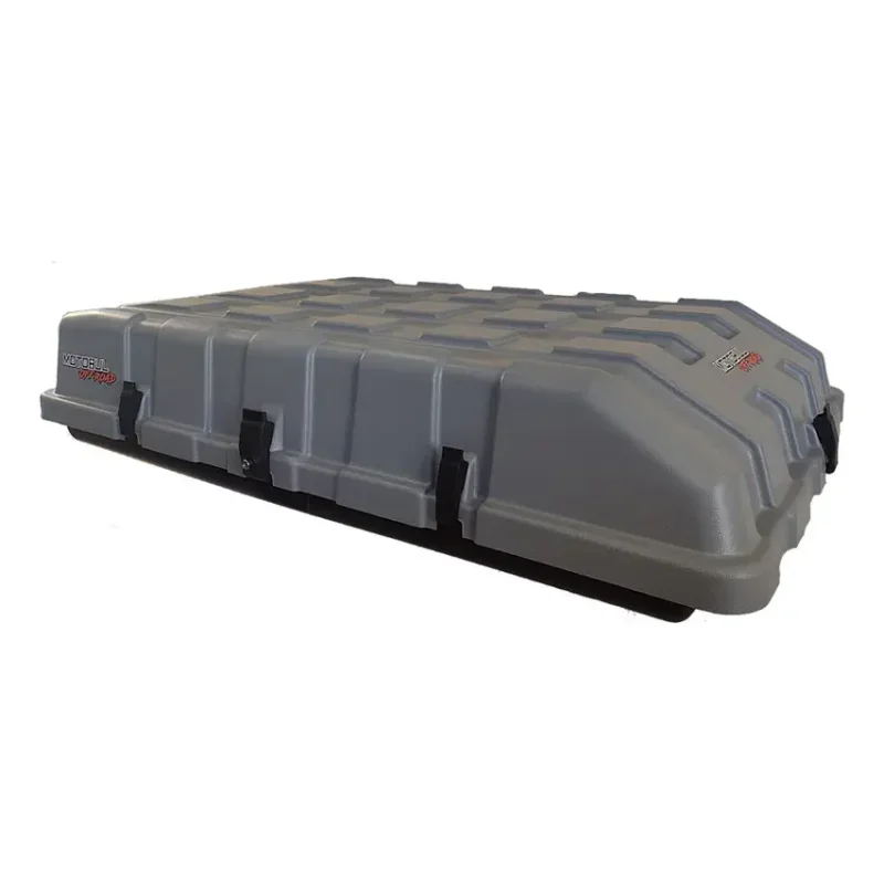 Bagageiro Maleiro de Teto Motobul Off-Road 550L Cinza
