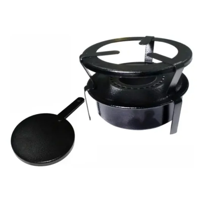 Fogareiro Portatil Espiriteira A Lcool Roa 1 Boca